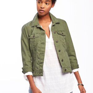 Green Denim Jacket